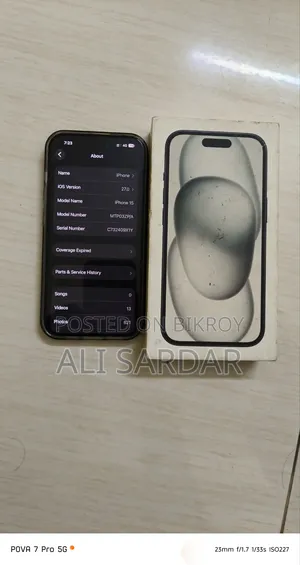Apple iPhone 15 128 GB Black