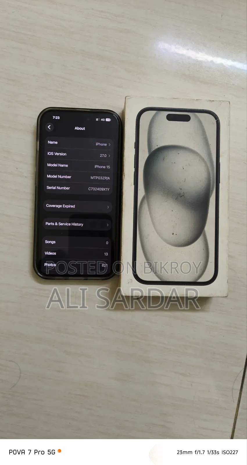 Apple iPhone 15 128 GB Black