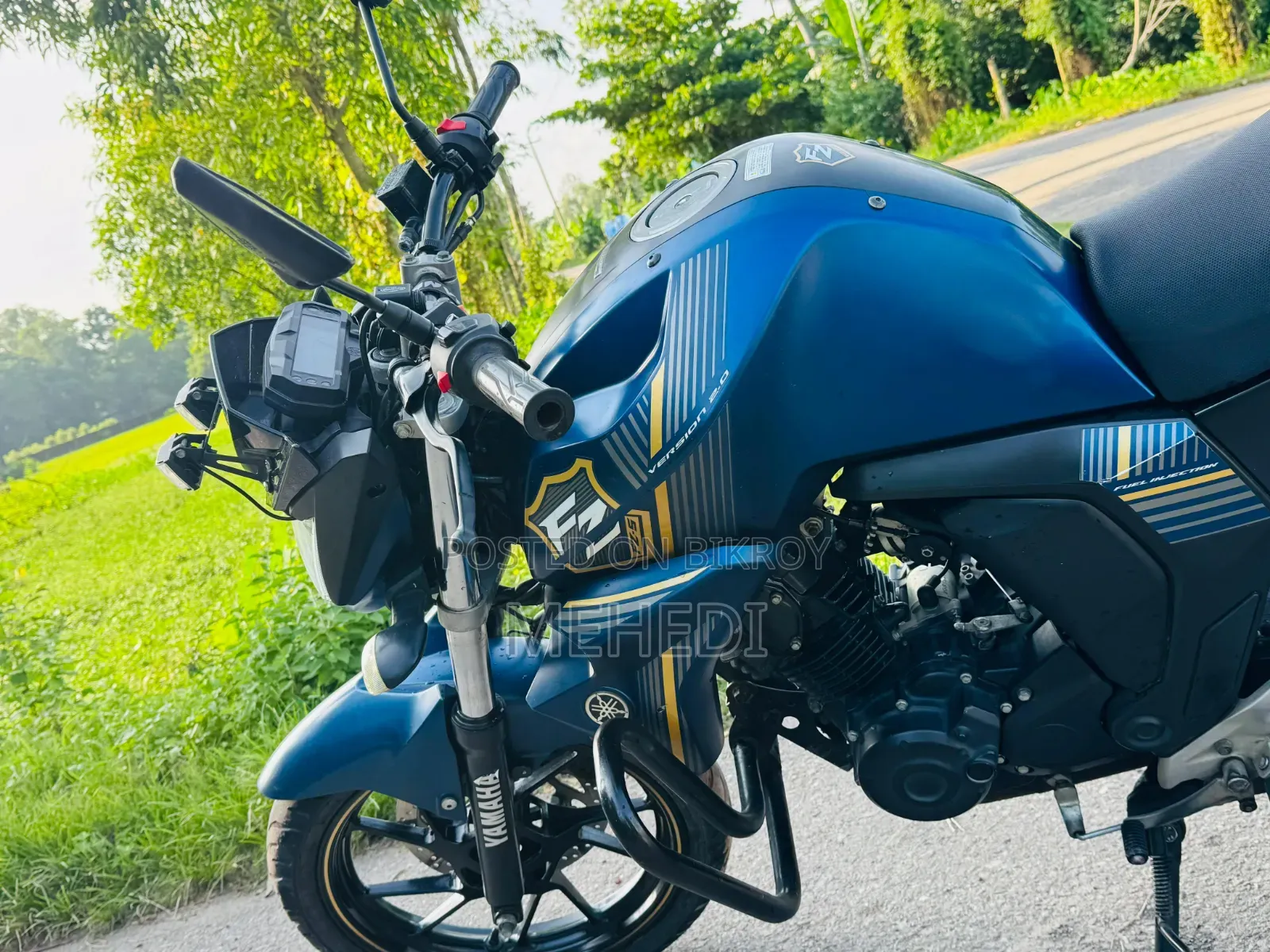 Yamaha FZS V2 2024 Blue