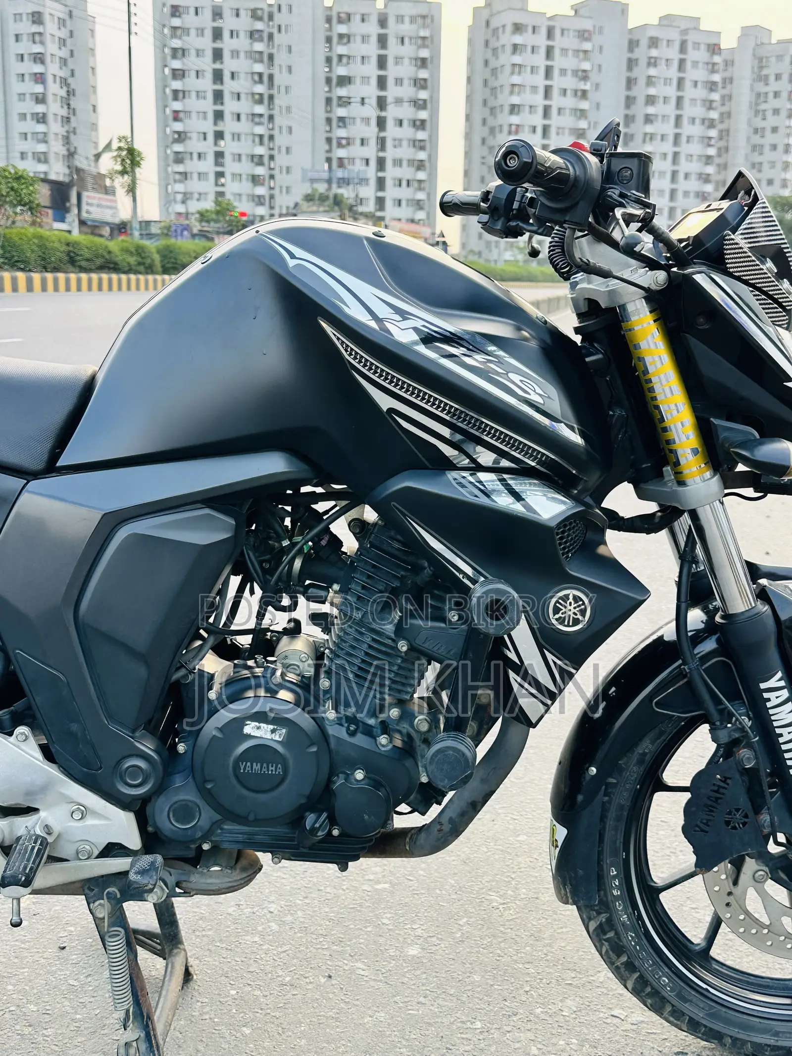 New Yamaha FZS V2 2024 Black