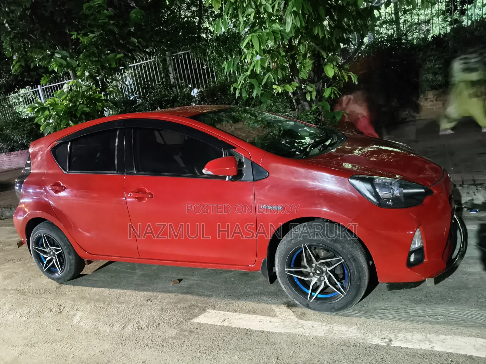 Toyota Aqua 2012 Red