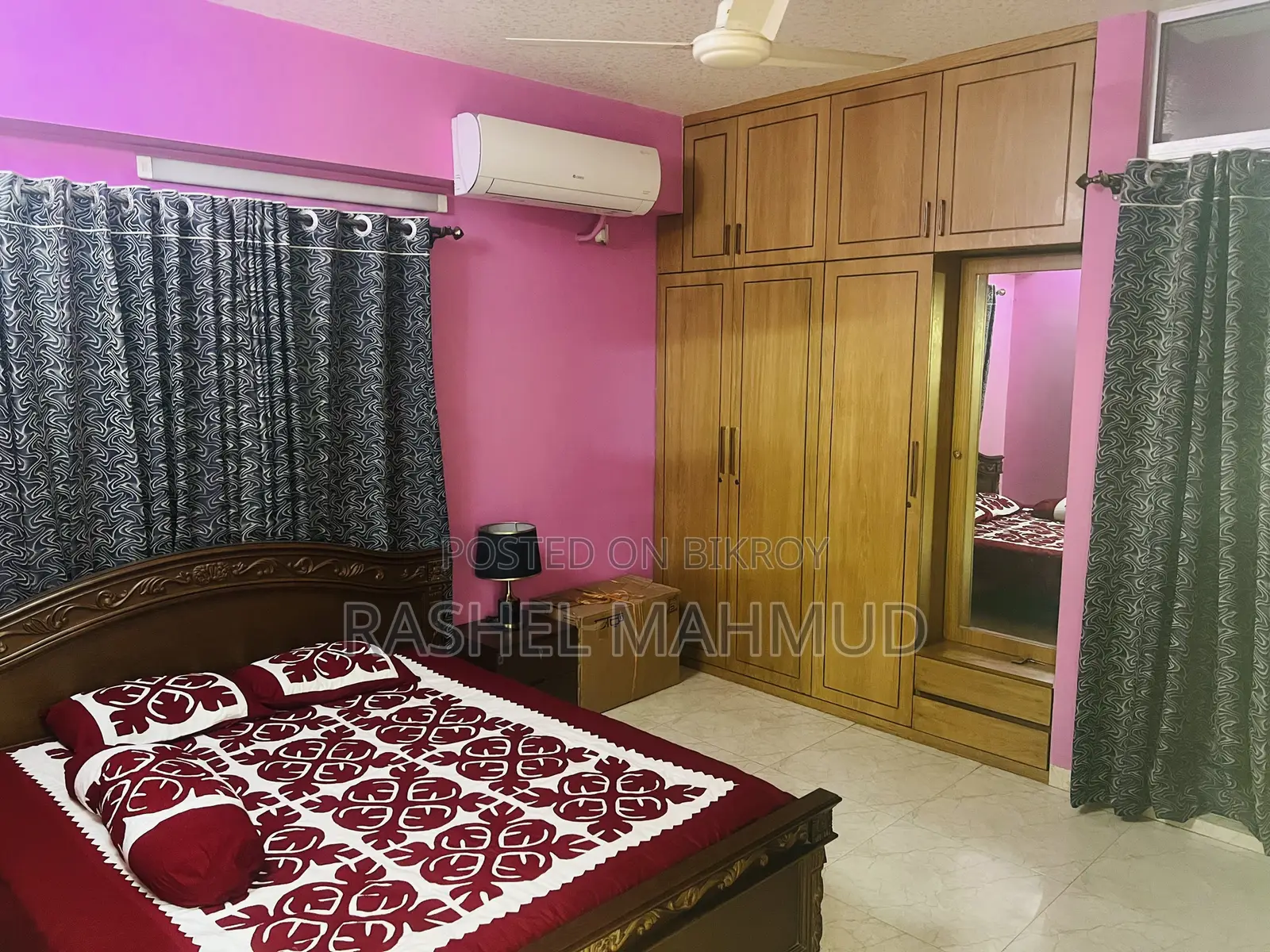 Furnished 5bdrm Apartment in Alamin Nusrat Garden, Uttara for sale