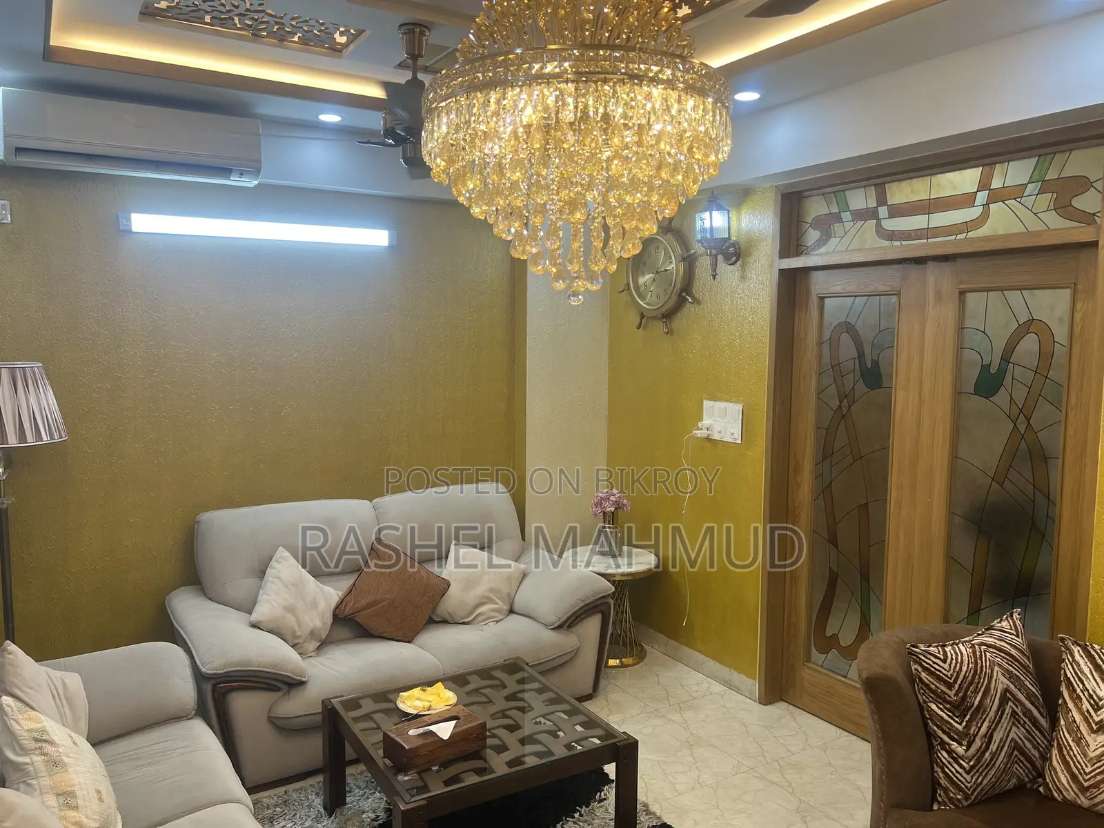 Furnished 5bdrm Apartment in Alamin Nusrat Garden, Uttara for sale