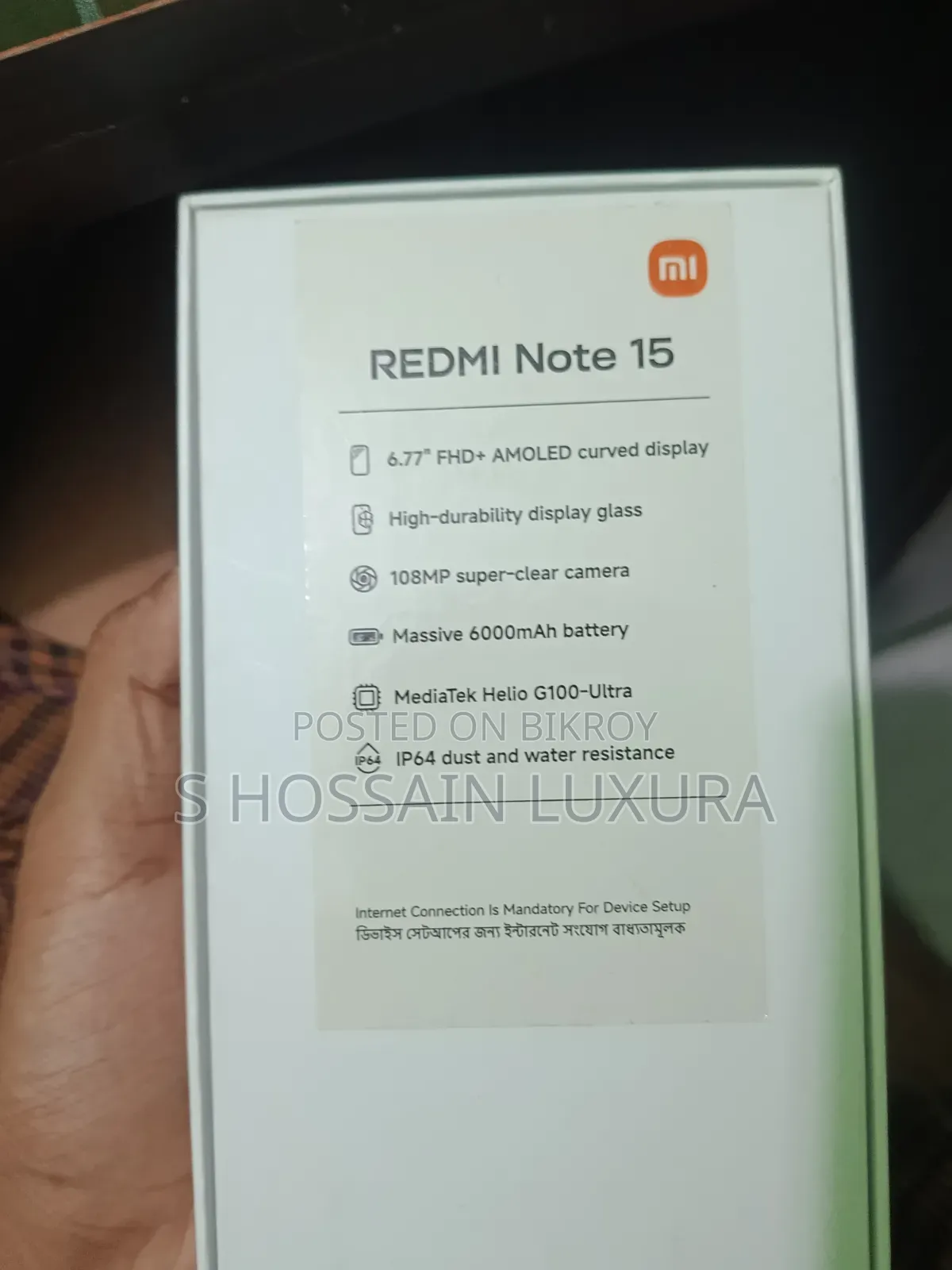 Xiaomi Redmi Note 15 128 GB Black