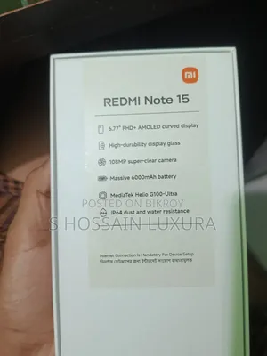 Xiaomi Redmi Note 15 128 GB Black