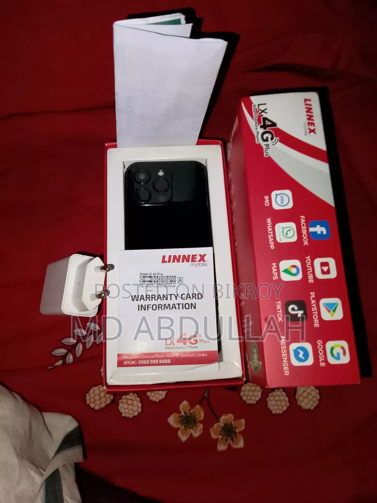 LINNEX LX 4G Plus 32 GB Black