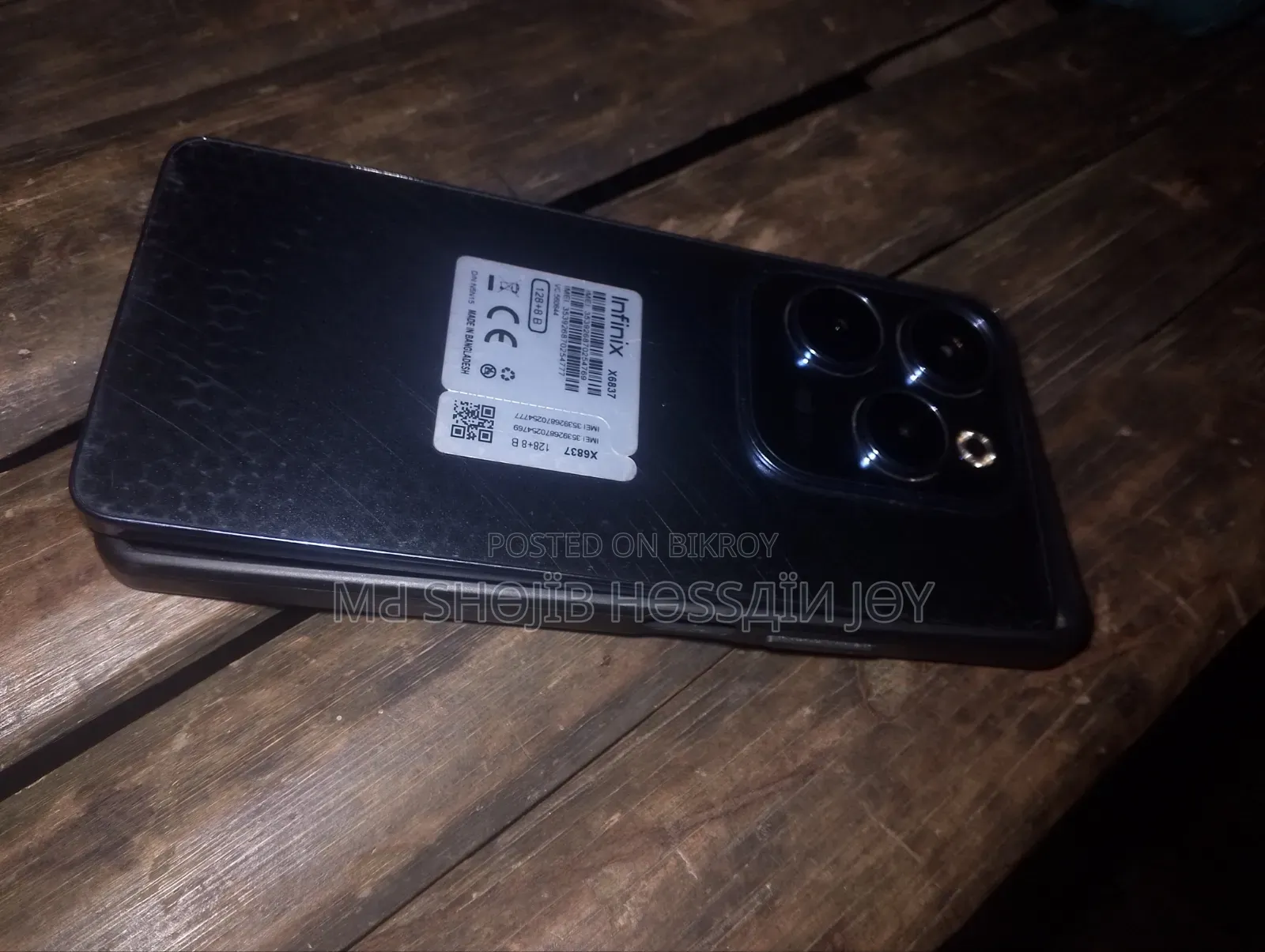 Infinix Hot 40 Pro 128 GB Black