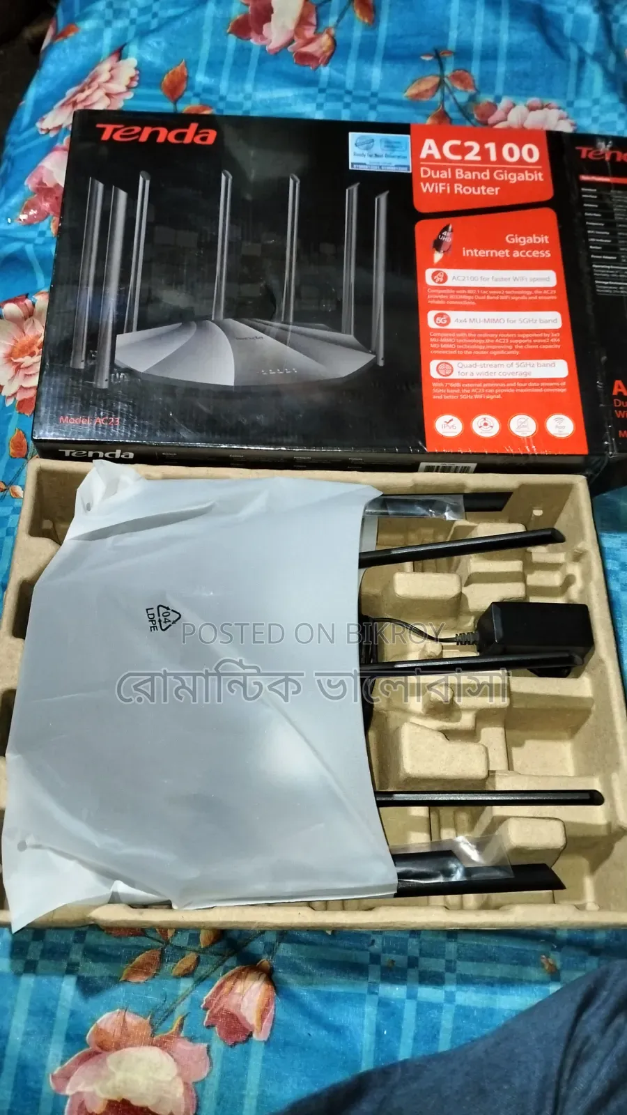 Tenda AC23 AC2100 Dual Band Gigabit WiFi Router