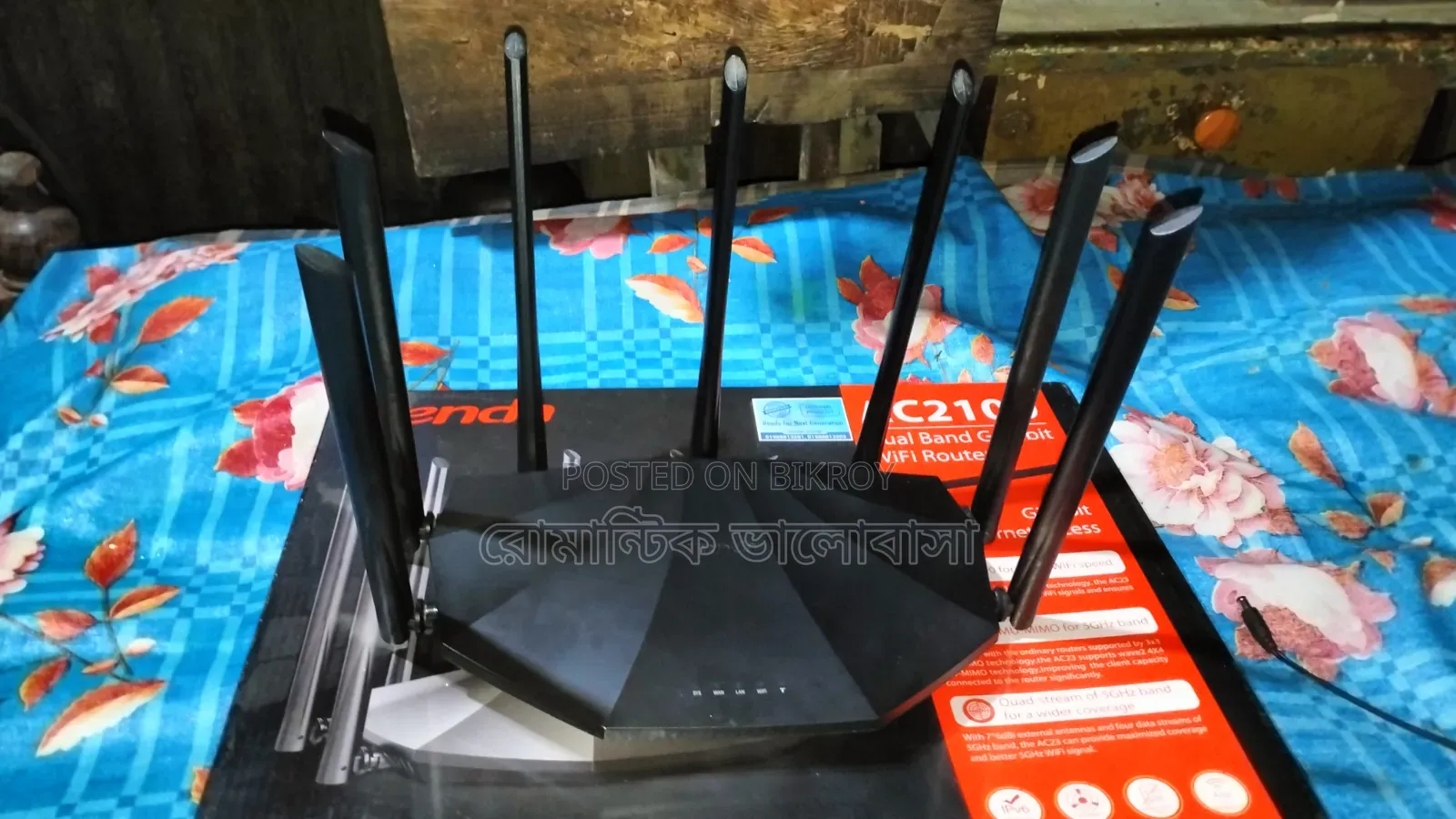 Tenda AC23 AC2100 Dual Band Gigabit WiFi Router