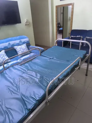 Hospital Patient Bed for Sale – Adjustable With Safety Rail