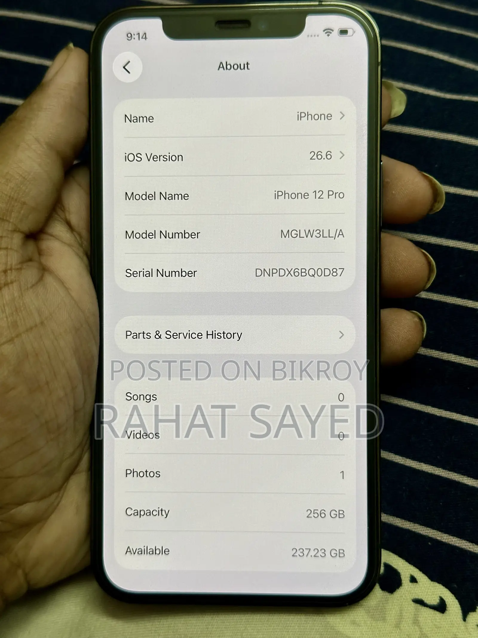 Apple iPhone 12 Pro 256 GB Blue
