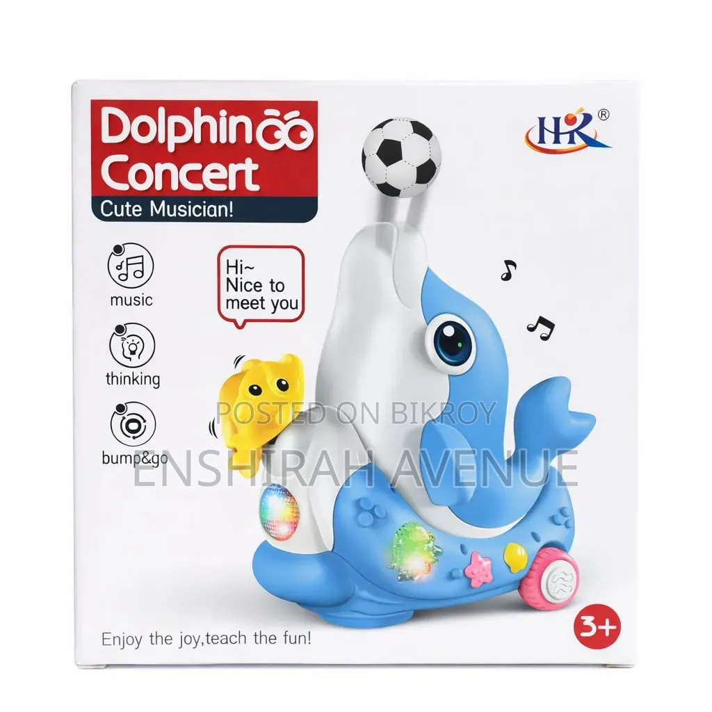 Dolphin Concert Cute Musician Toy