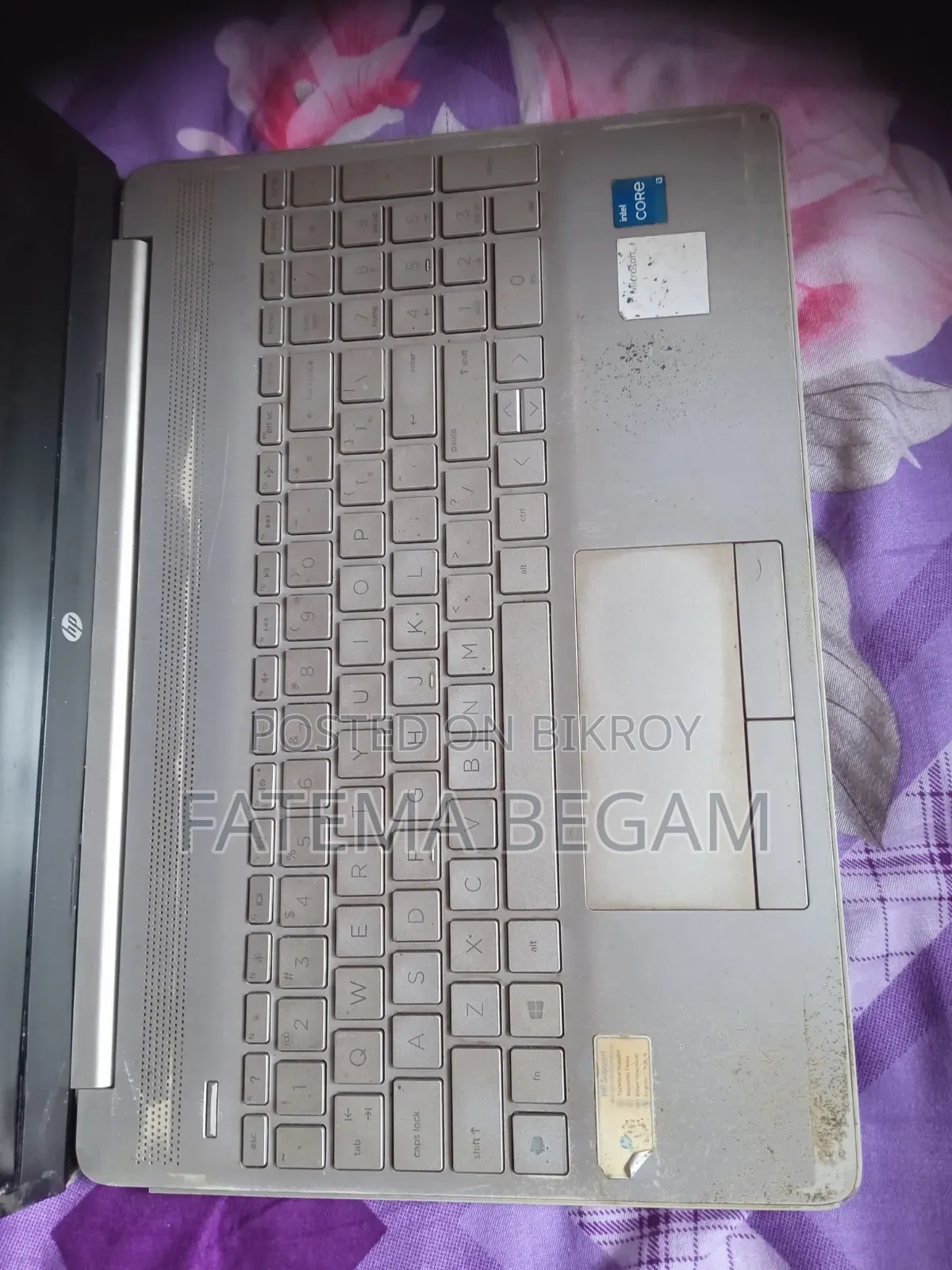 Laptop HP 15s 4GB Intel Core i3 HDD+SSD 1T