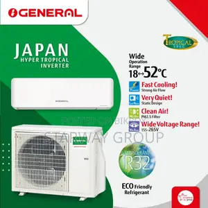 ASGG24CPTA-V || General 2.0 Ton Inverter AC in Bangladesh.