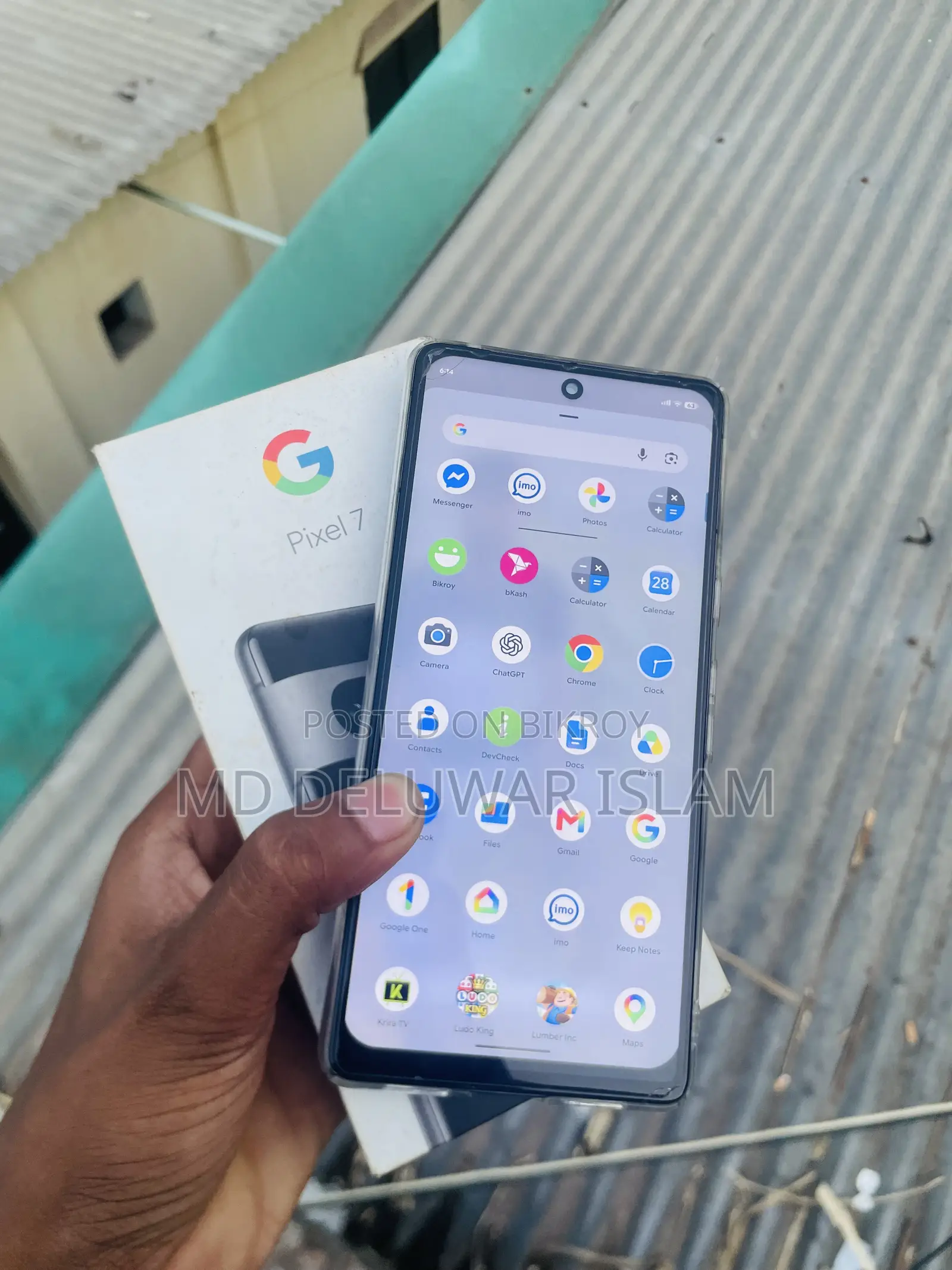 Google Pixel 7 128 GB Black
