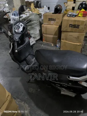 Mahindra Gusto 125 2021 Black
