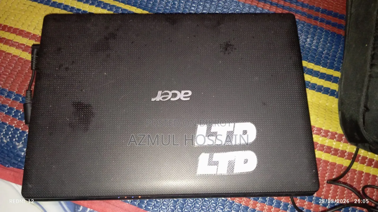 Laptop Acer Aspire 4738Z 2GB Intel Pentium HDD 256GB
