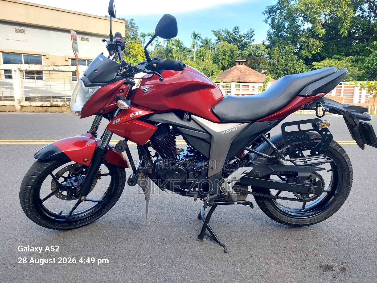 Suzuki Gixxer 2022 Red