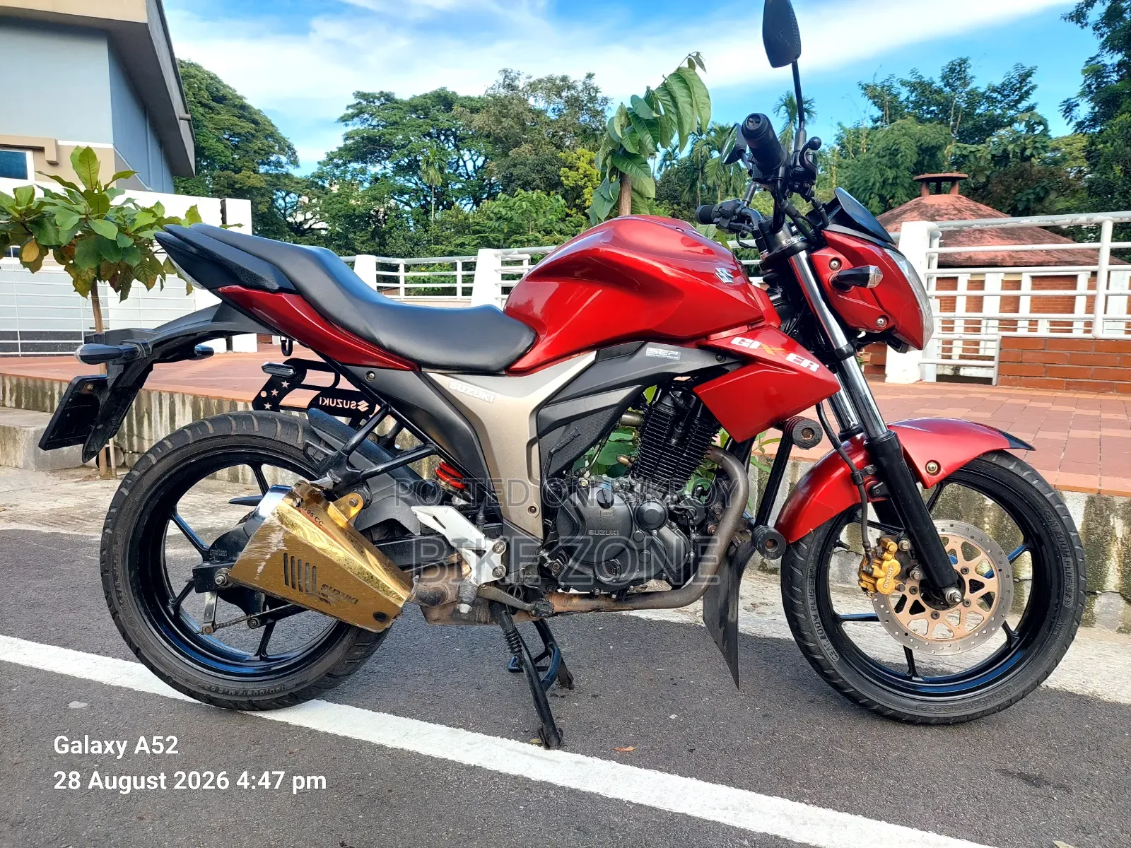 Suzuki Gixxer 2022 Red