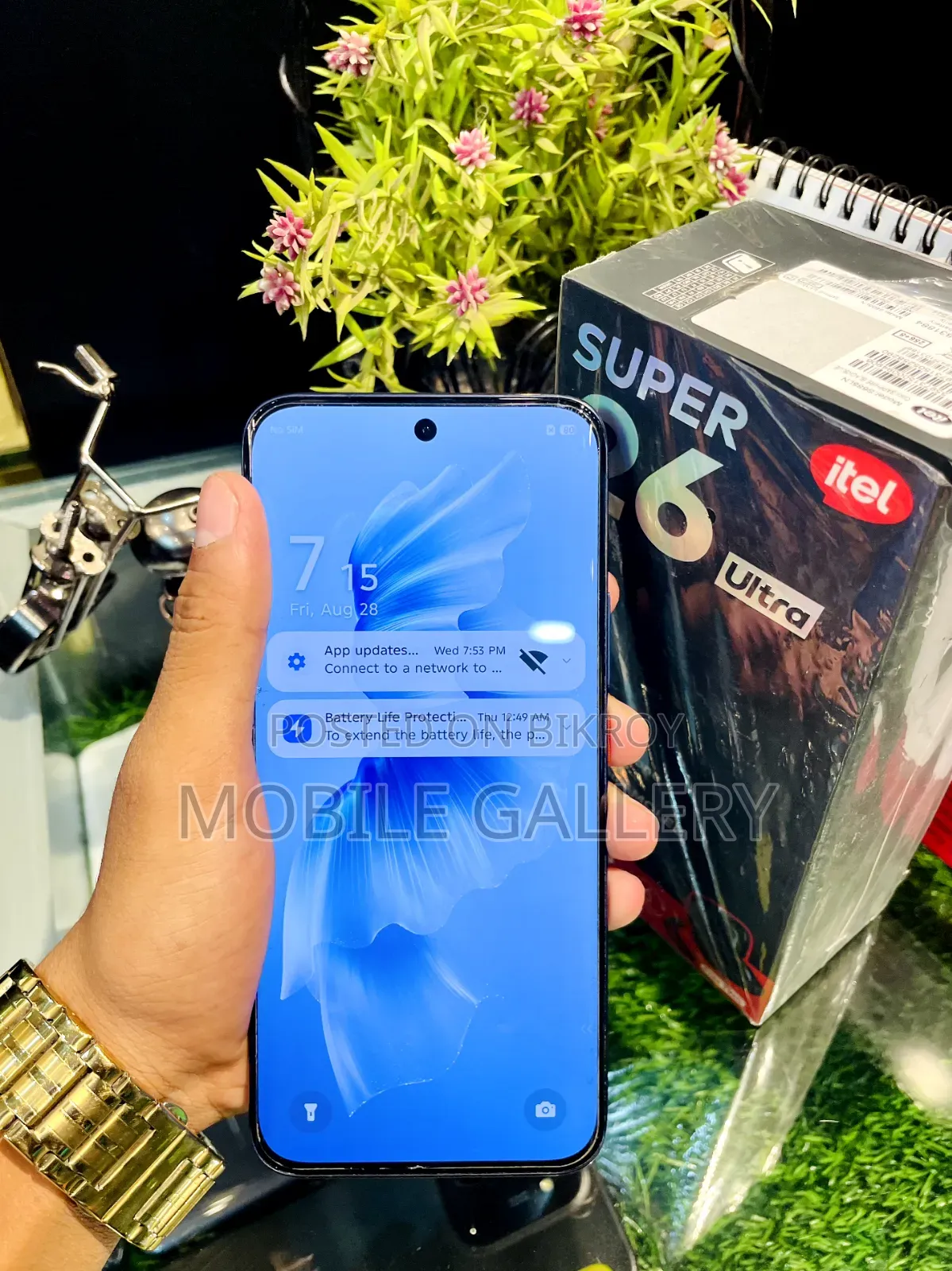 Itel Super 26 Ultra 256 GB Blue