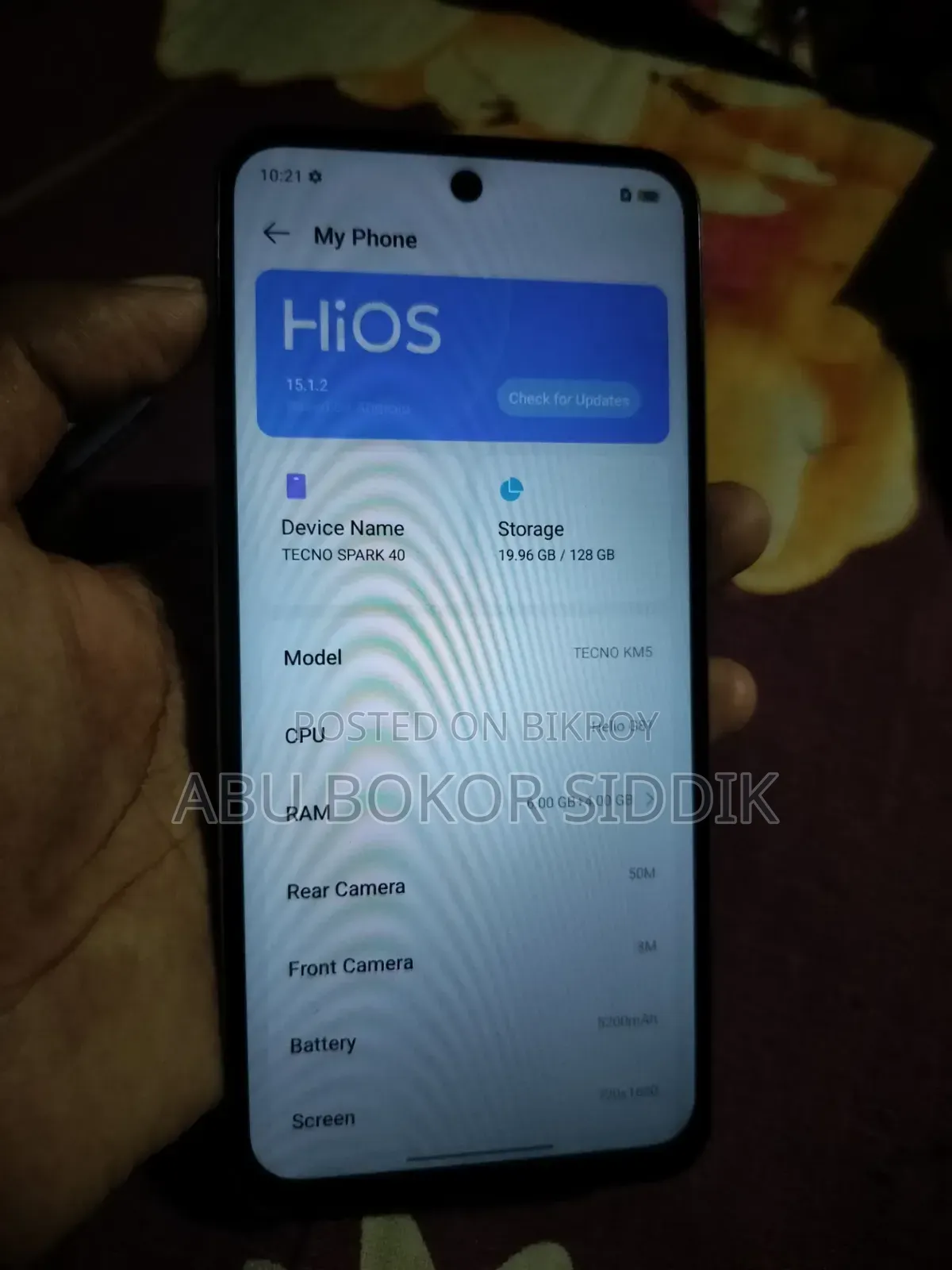 Infinix Note 40 256 GB White