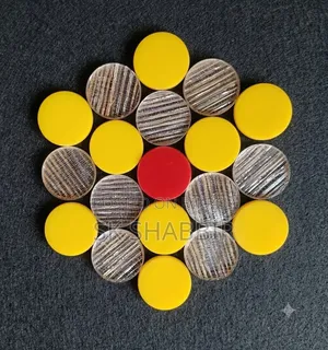 Carrom Guti 8 MM, Made in India 19 Pics .Extra 5 Pics