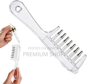 Hair Oil Applicator Comb With Metal Ball Teeth