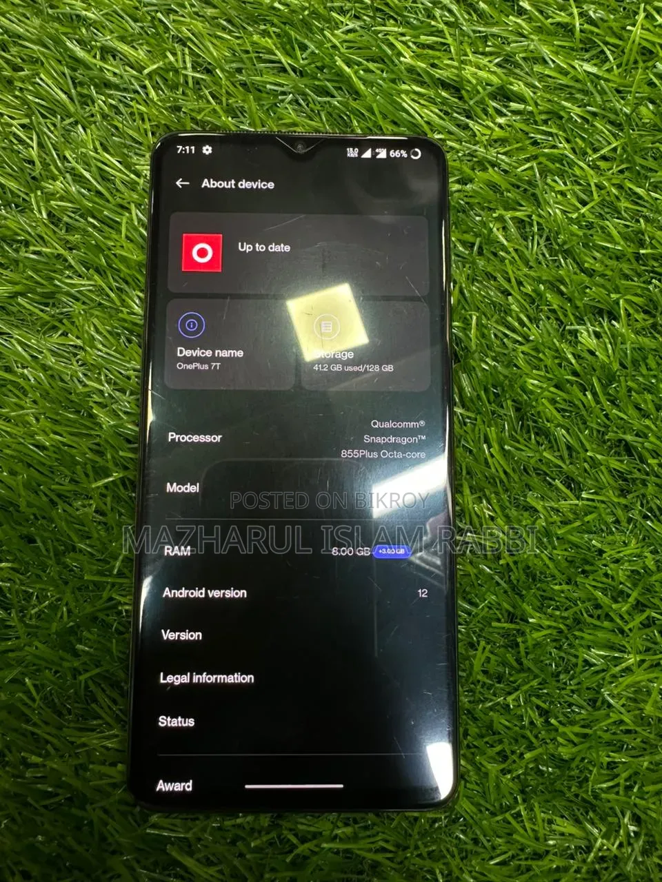 OnePlus 7T 128 GB Purple