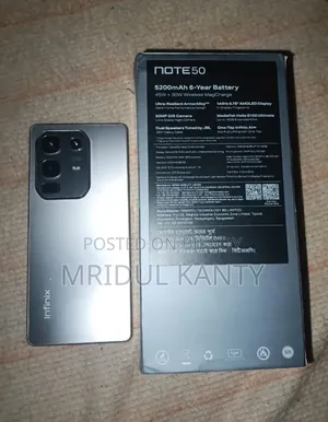 Infinix Note 50 4G 256 GB Gray
