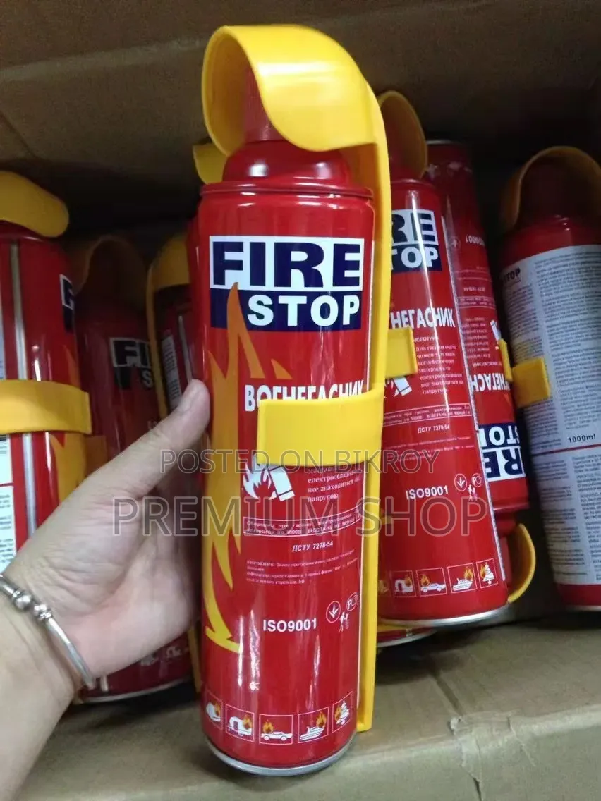 FireStop Portable Emergency Spray Fire Extinguisher