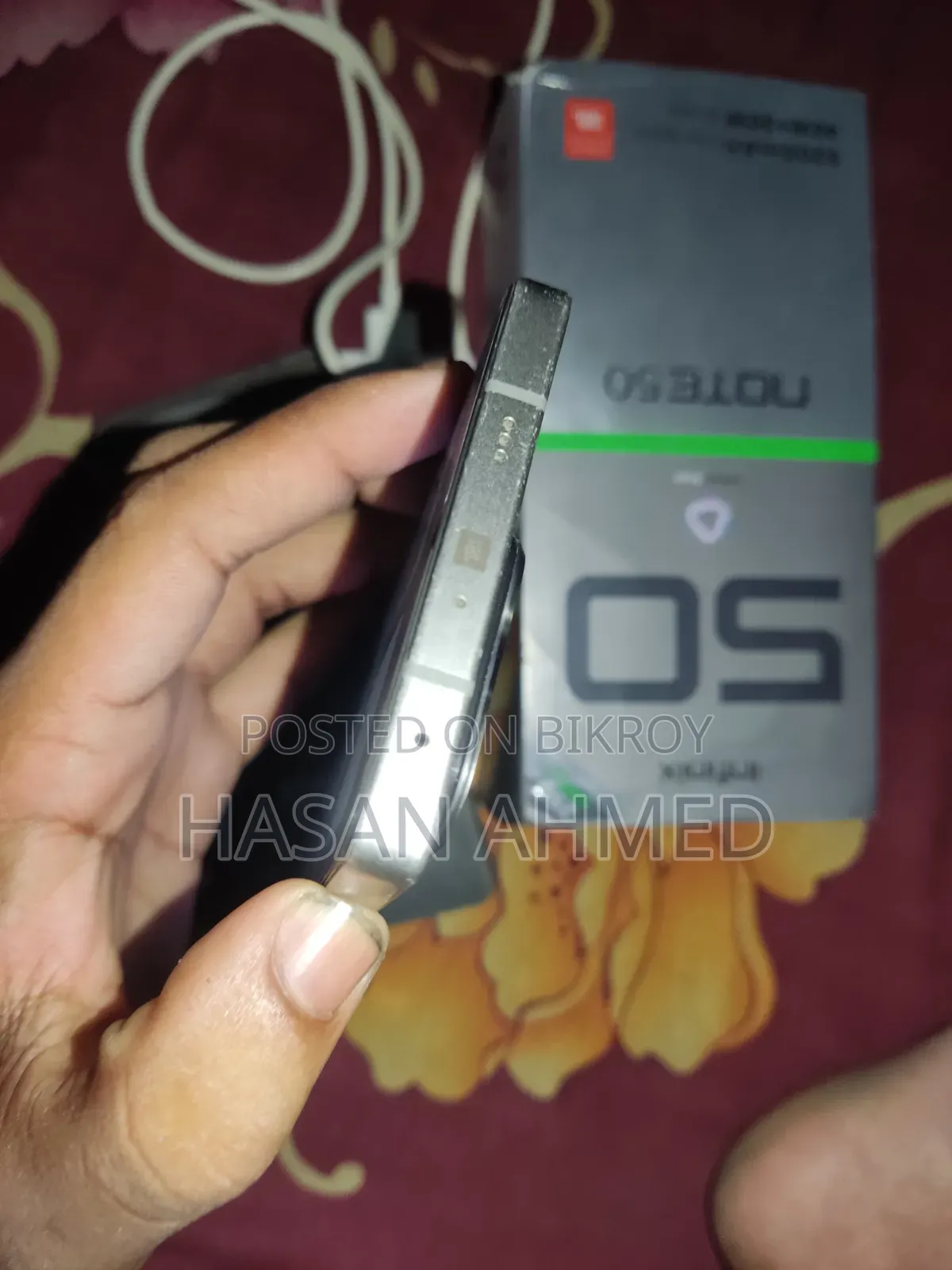 New Infinix Note 50 Pro 256 GB Black