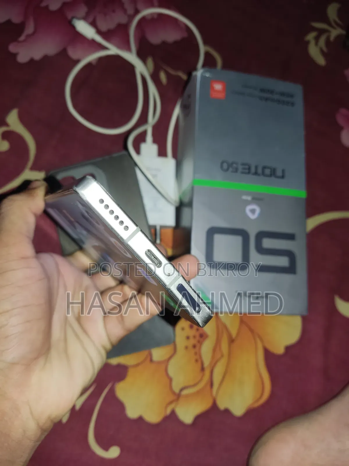 New Infinix Note 50 Pro 256 GB Black