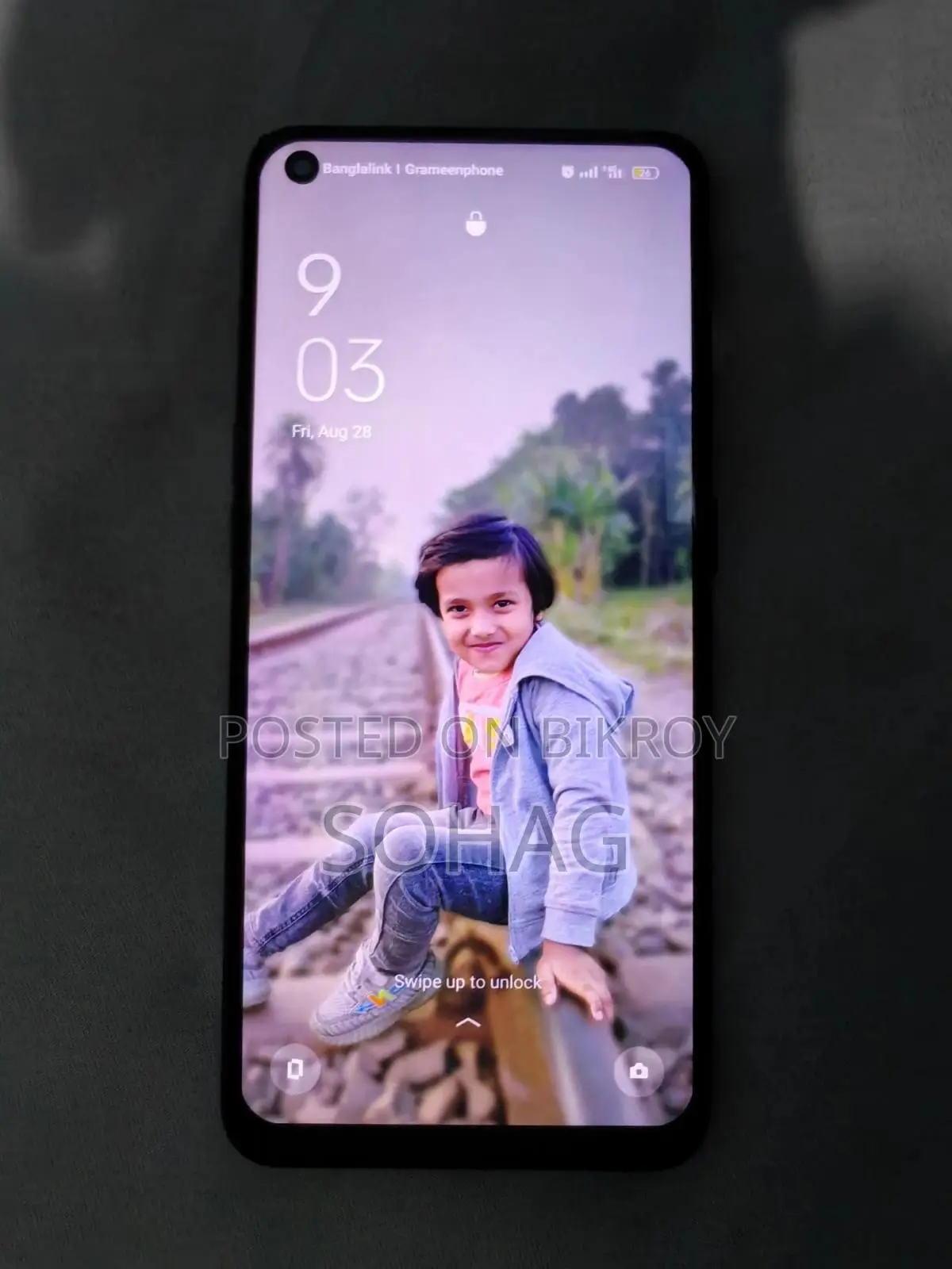 Oppo F19S 128 GB Blue