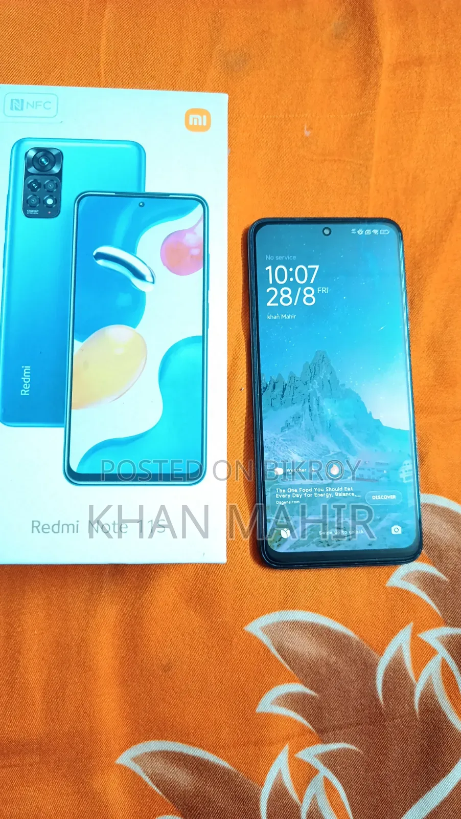 Xiaomi Redmi Note 11S 128 GB Black