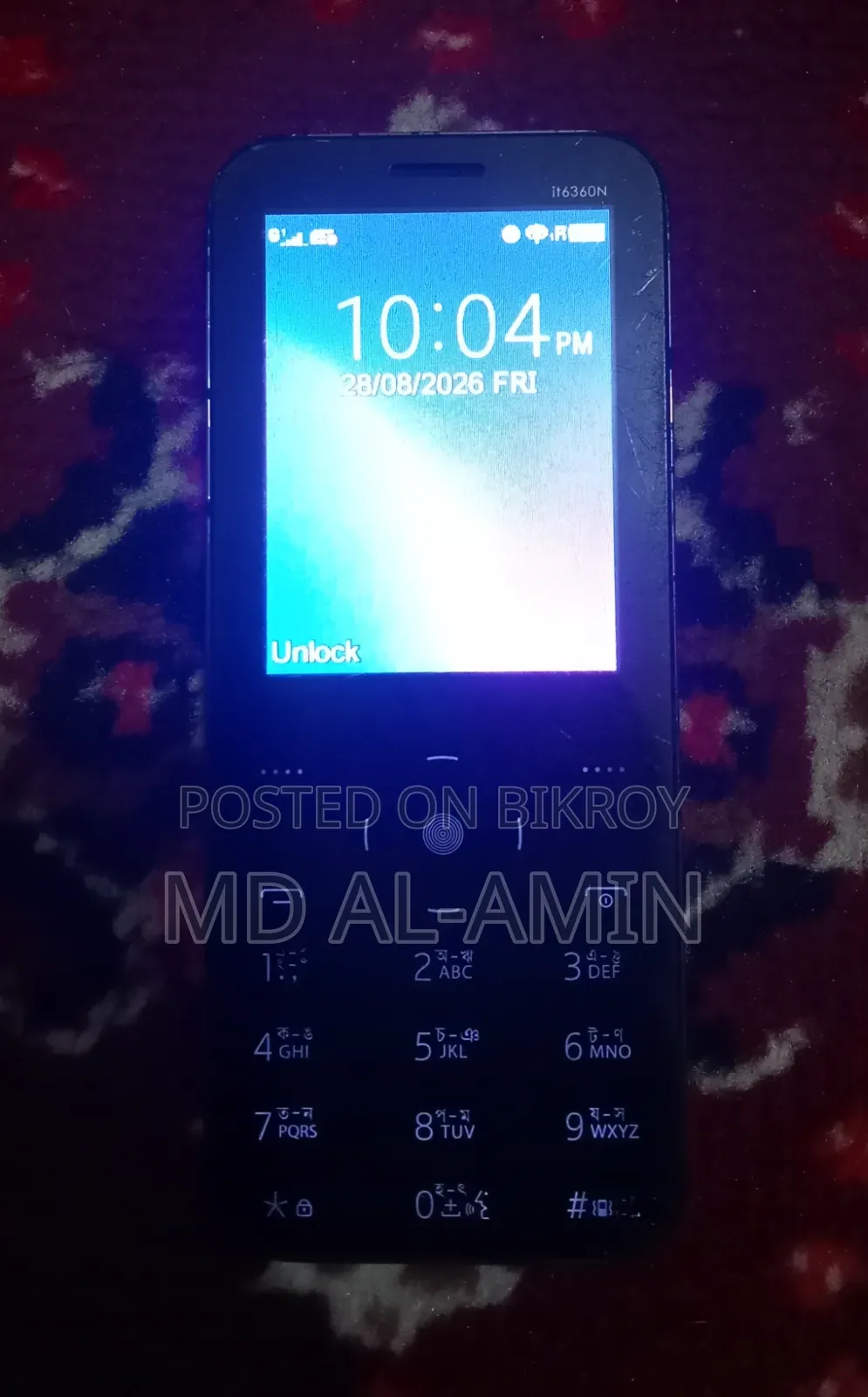 Itel it6360 Gold