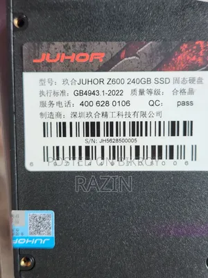 Sata SSD 240gb