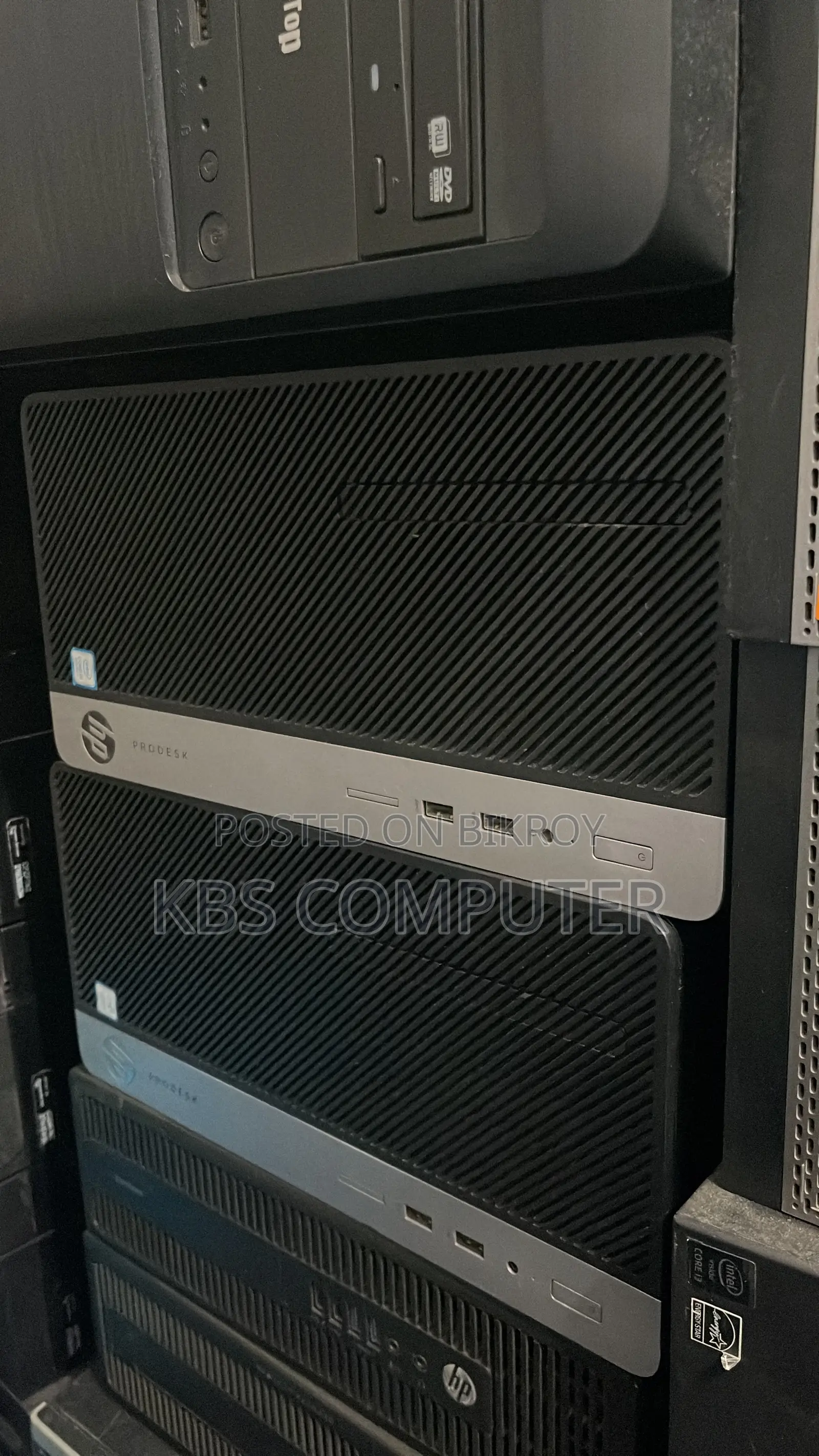 Desktop Computer HP ProDesk 400 G5 4GB Intel Core i3 SSD 128GB