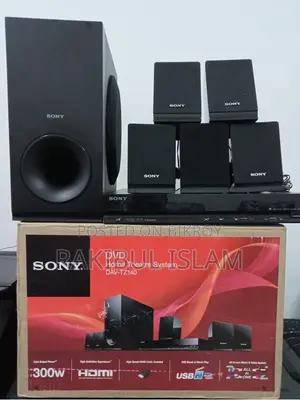 Sony DVD Home Theater System Dav-Tz140