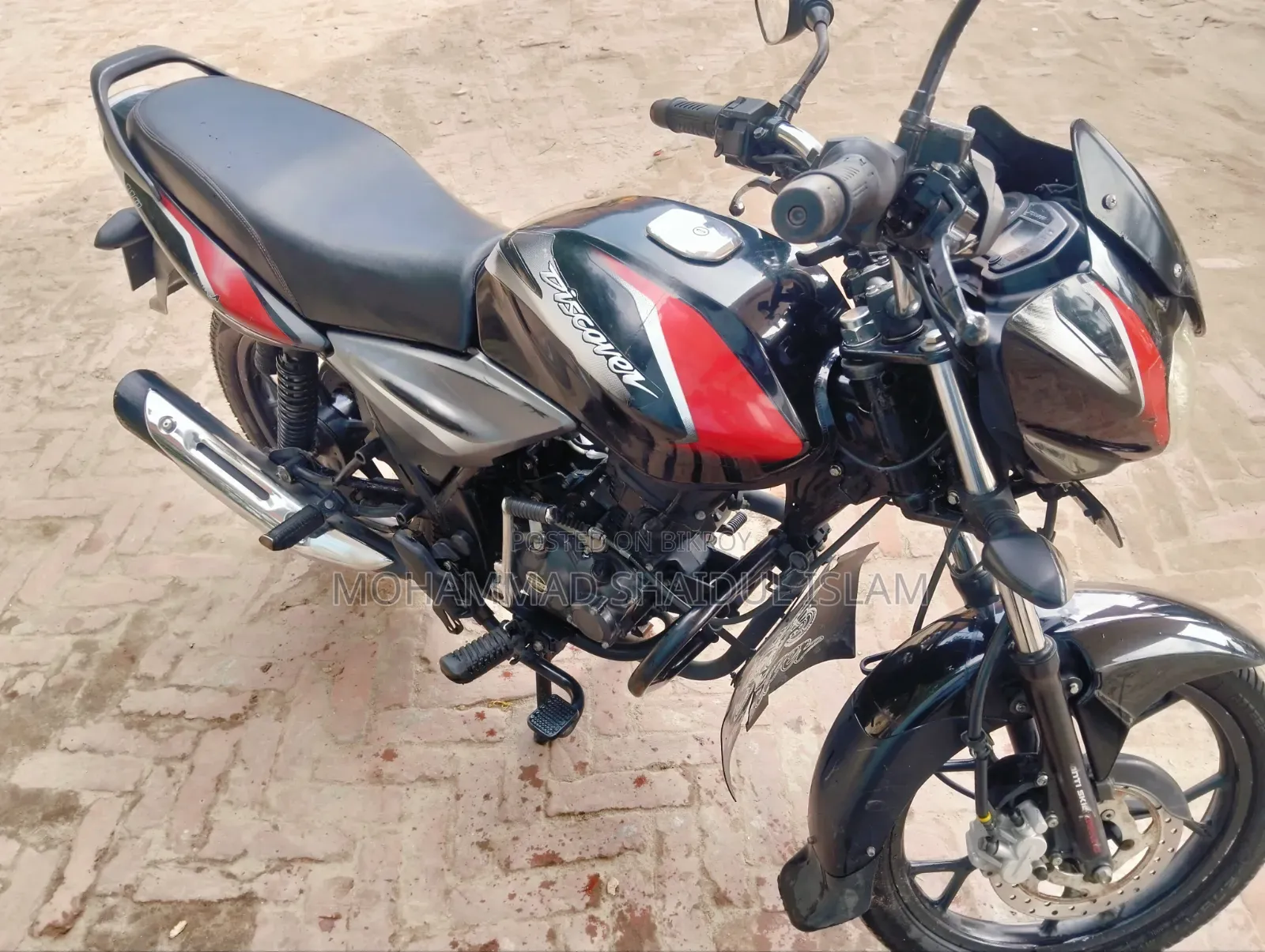 Bajaj Discover 110 2020 Red
