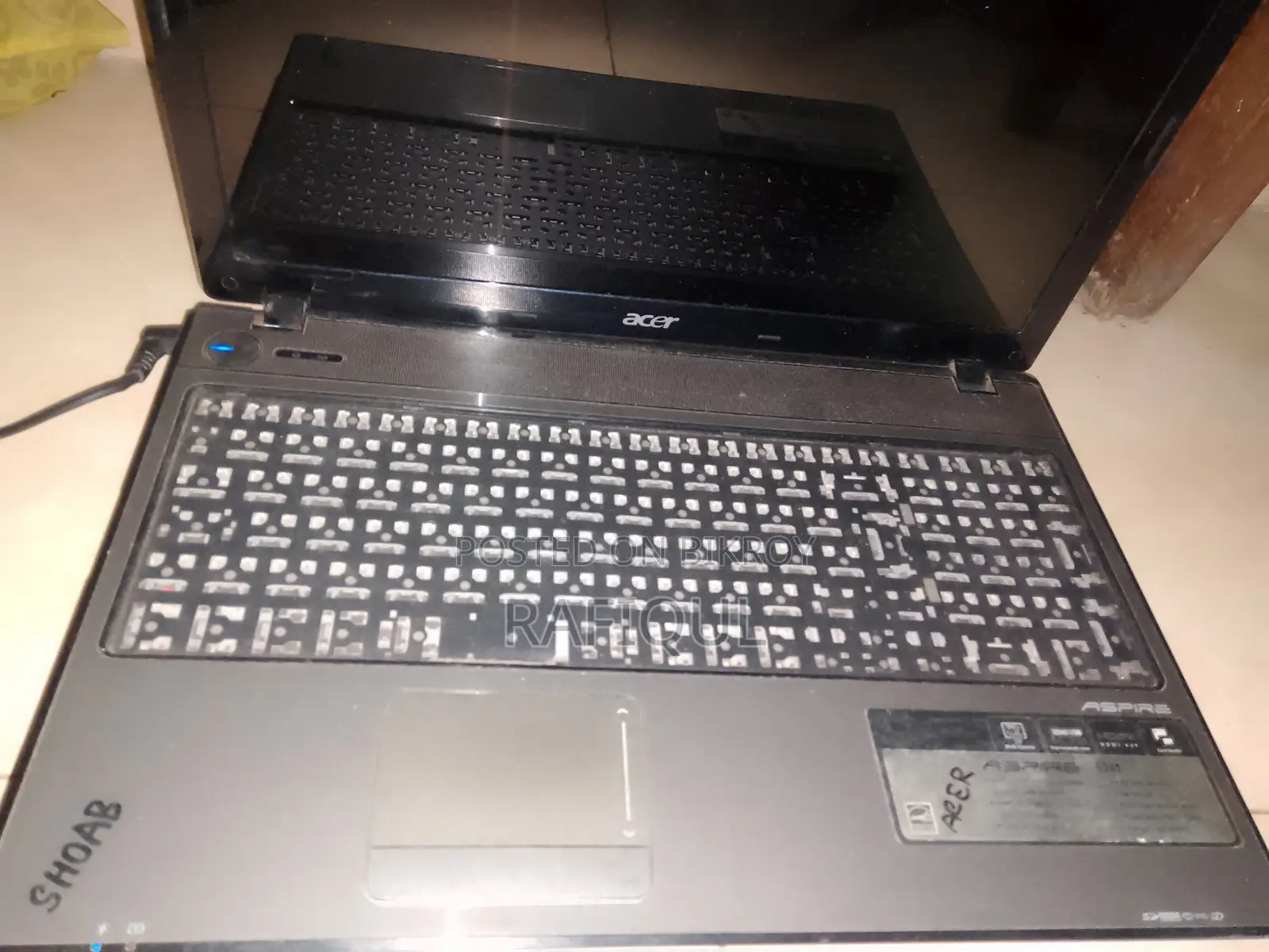 Laptop Acer Aspire 5741 4GB Intel Core i5 HDD 500GB