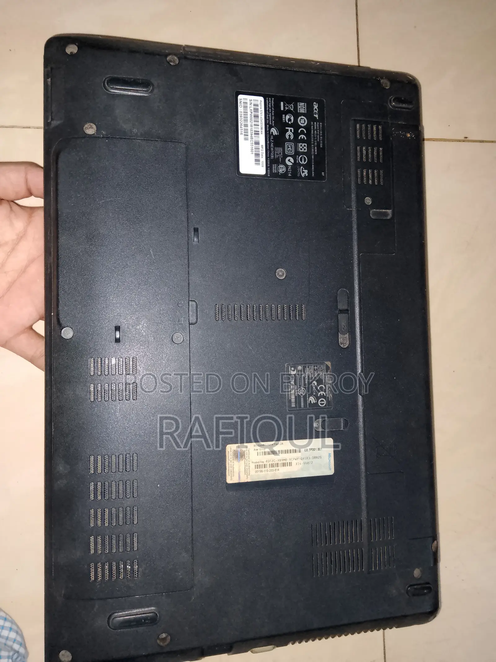 Laptop Acer Aspire 5741 4GB Intel Core i5 HDD 500GB