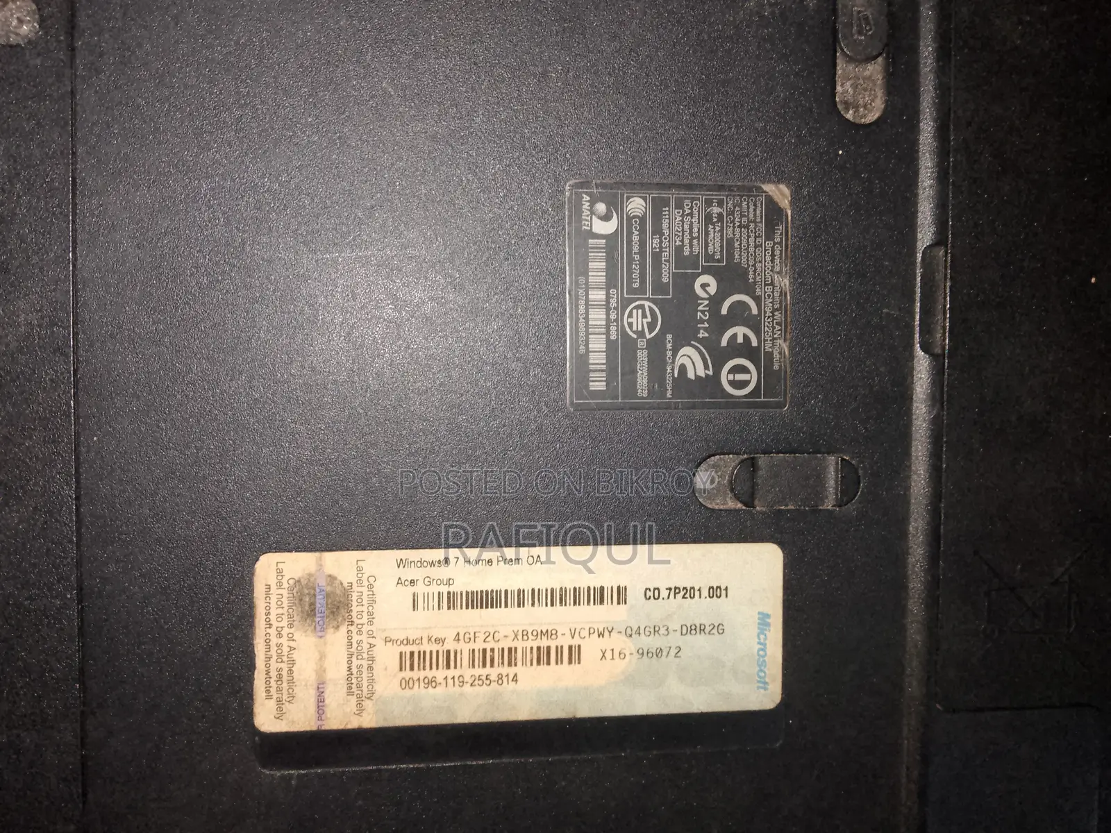 Laptop Acer Aspire 5741 4GB Intel Core i5 HDD 500GB