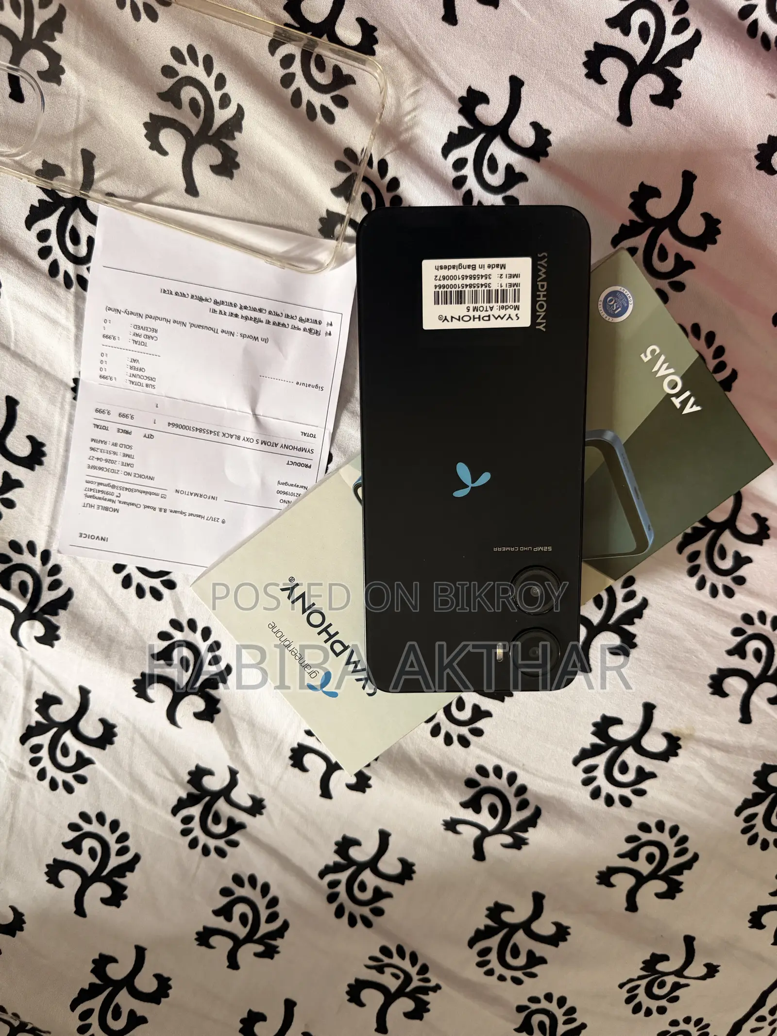 Symphony ATOM 5 64 GB Black