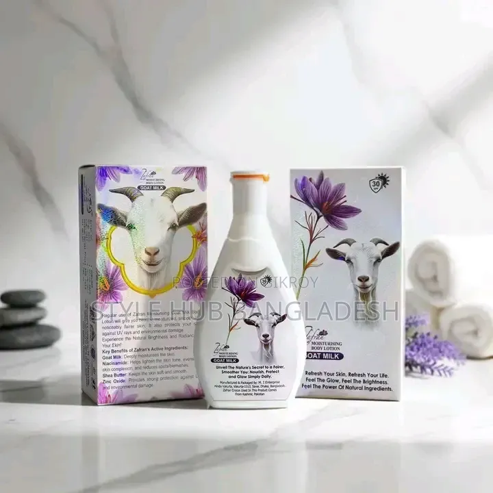 Zafran Goat Milk Lotion
