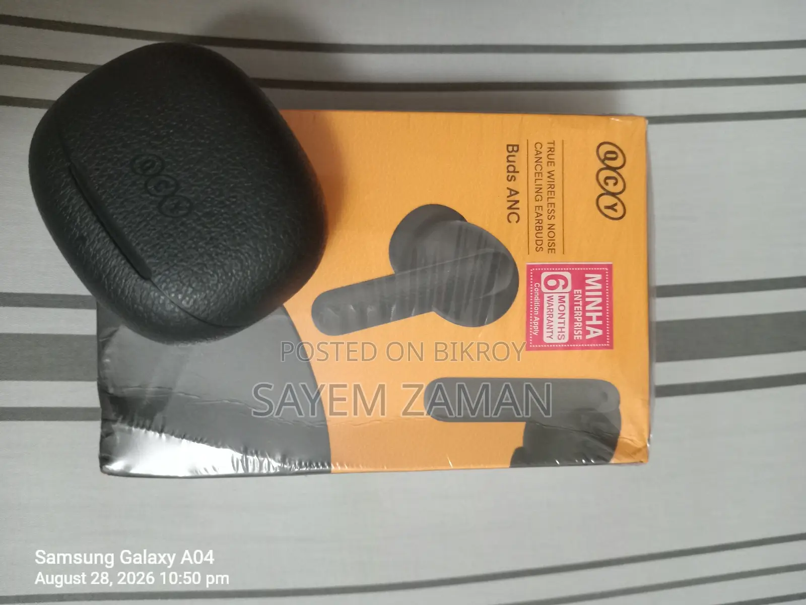 QCY Buds ANC (Full Box & All Accessories)