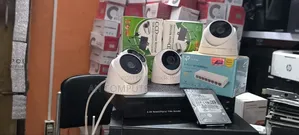 সিসিটিভি আইপি ৪ ক্যামেরা ফুল প্যাকেজ