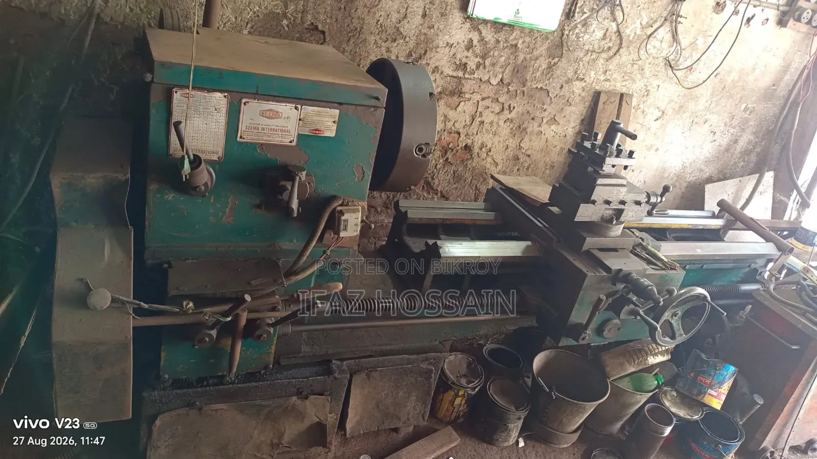 Lathe Mahine 8ft