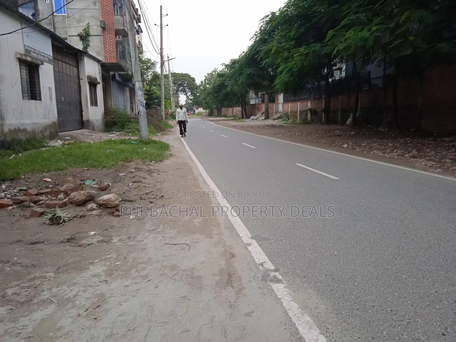 বেরাইদে ৬০ ফিট মেইন রোডে ৫৫ কাঠা জমি—চমৎকার বিনিয়োগ সুযোগ