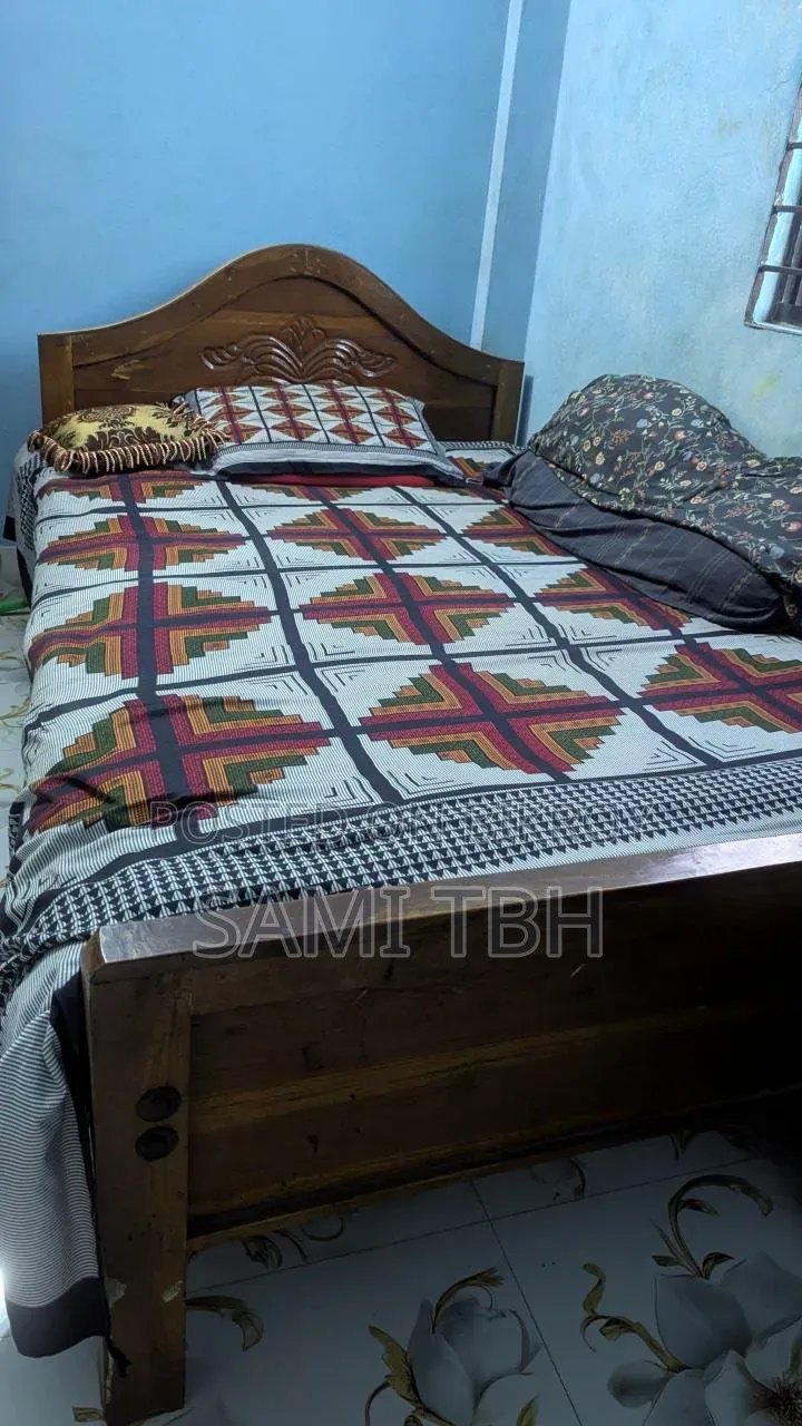 Teak Wood Bed