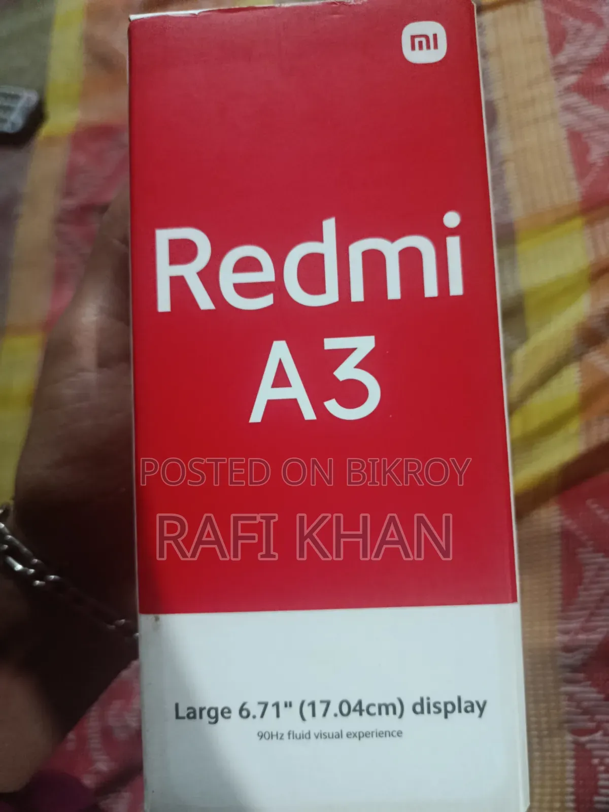 New Xiaomi Redmi A3 128 GB Black